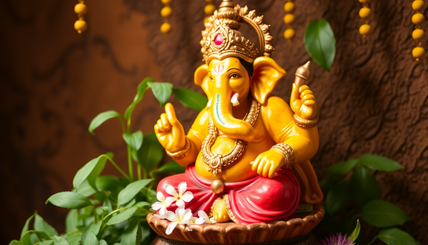 Unraveling the Mystery: Why Is Tulsi Not Offered to Lord Ganesha? A Divine Exploration - Divine Art Creation