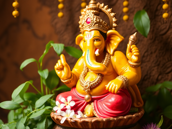 Unraveling the Mystery: Why Is Tulsi Not Offered to Lord Ganesha? A Divine Exploration - Divine Art Creation