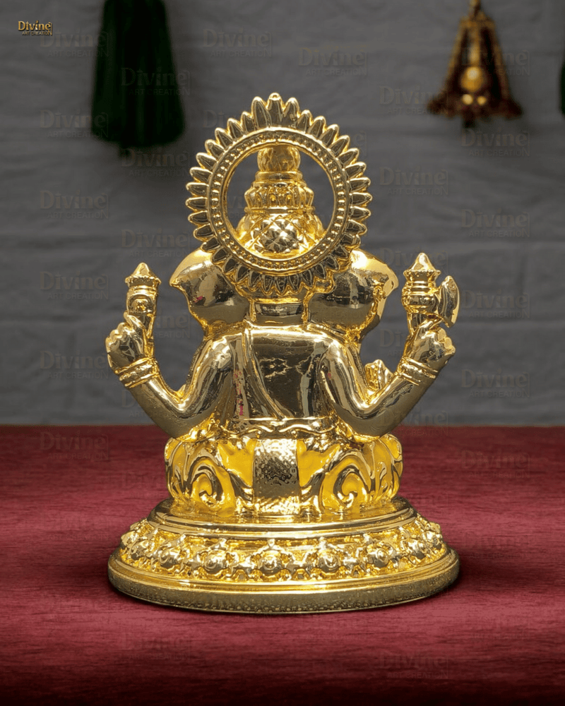 Gold Plated Maa Laxmi Idol – 3.75 Inches