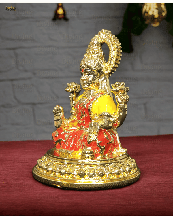 Gold Plated Maa Laxmi & Ganesh Ji Set – 3.75 Inches