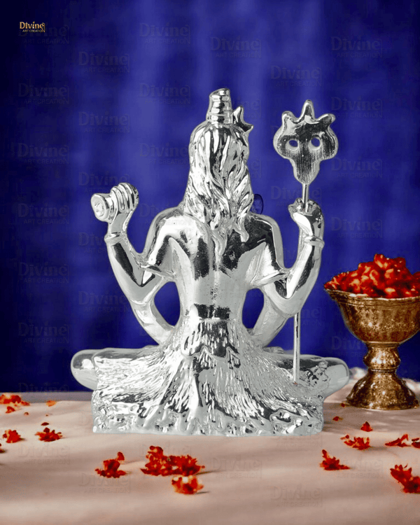 Silver Plated Shiva- 3 Inches