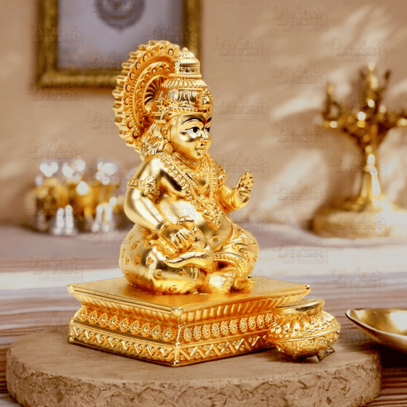 Kuber Ji Idol | Statue of Lord of Wealth | 3.5 Inch